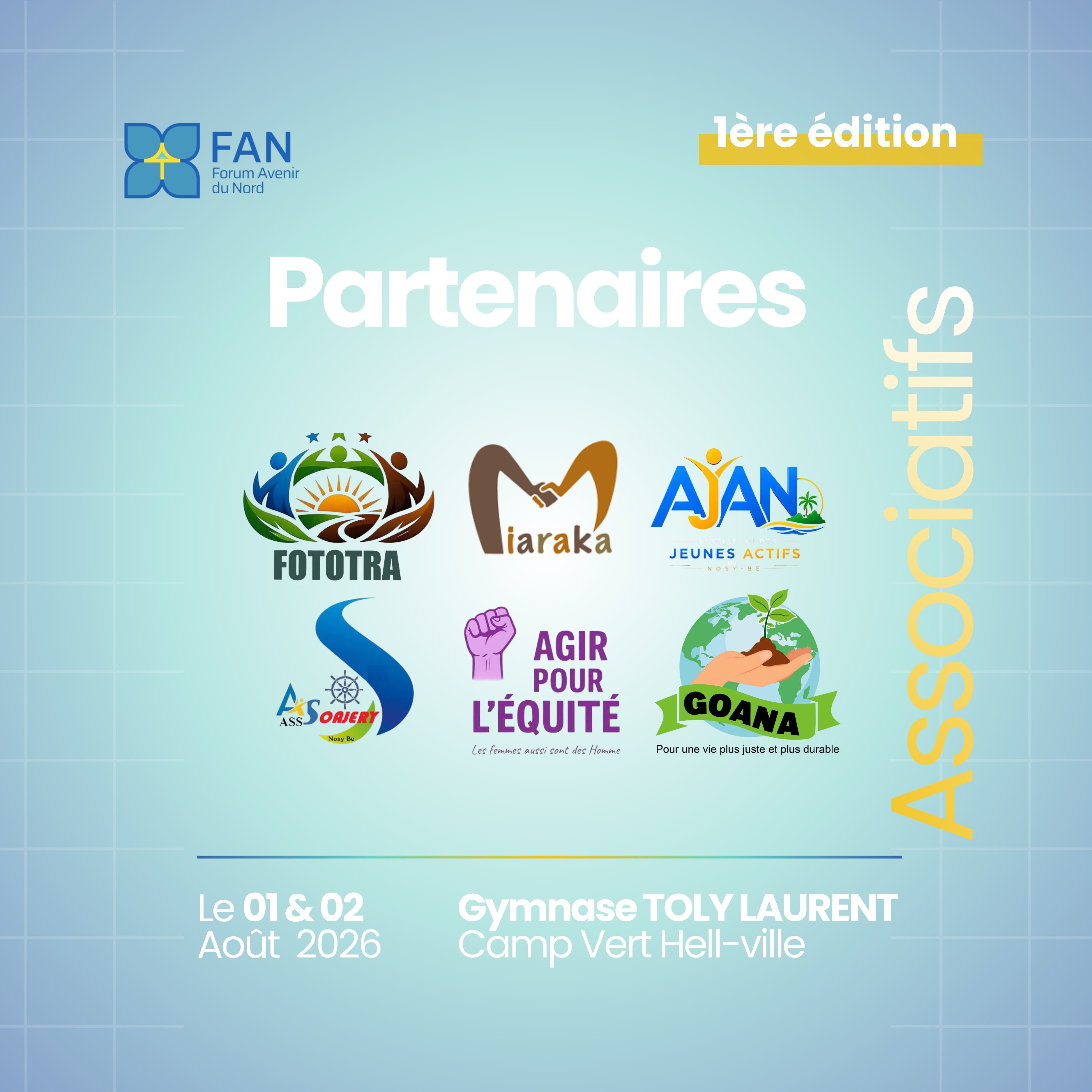 Partenaires associatifs du Forum Avenir du Nord
